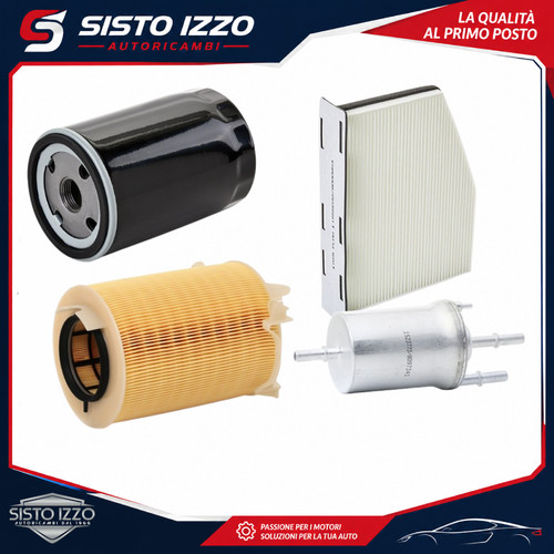 Kit filtri tagliando audi - filtri,